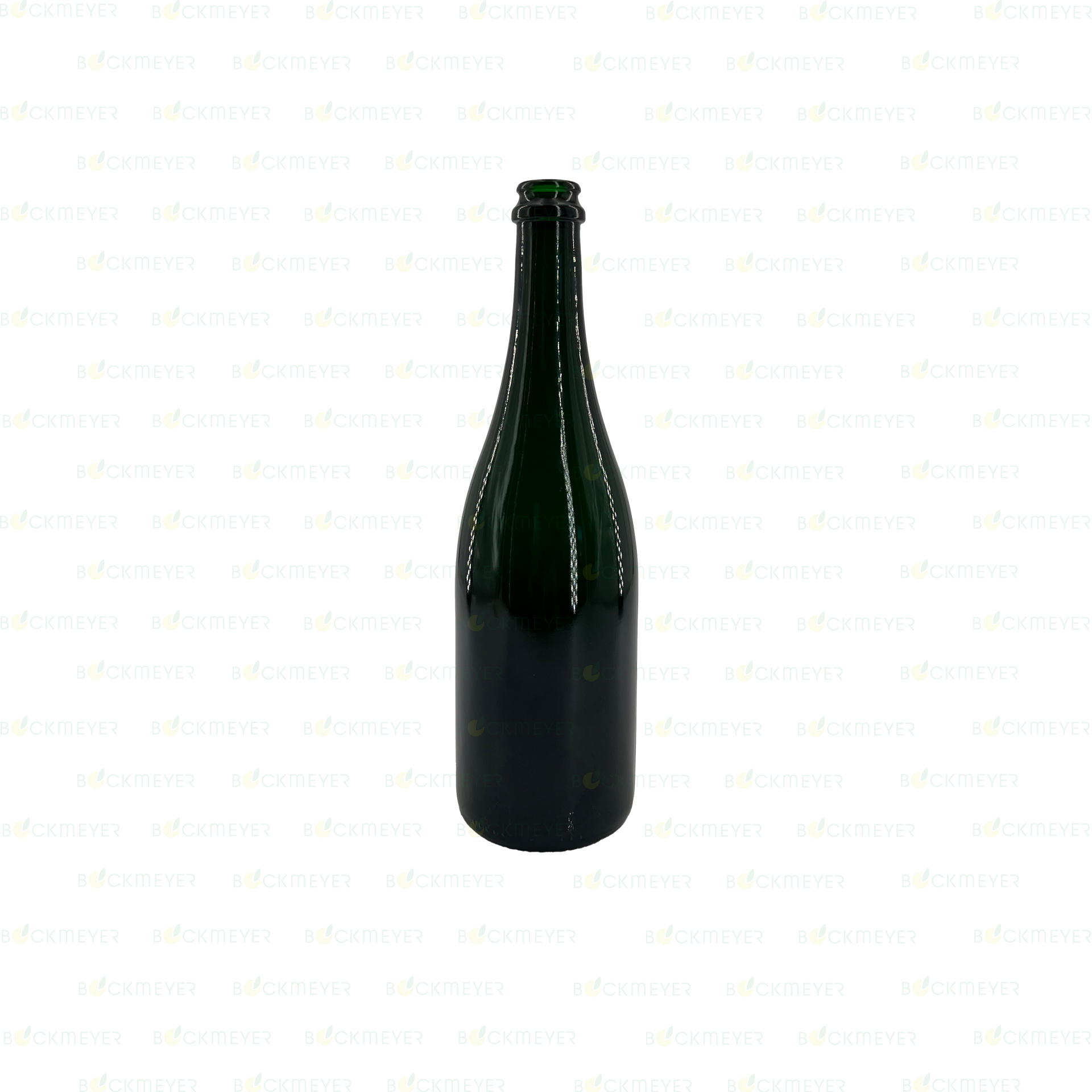 Sekt-Kronenkorkflasche 0,75 Liter, grün (OHNE VERSCHLUSS)