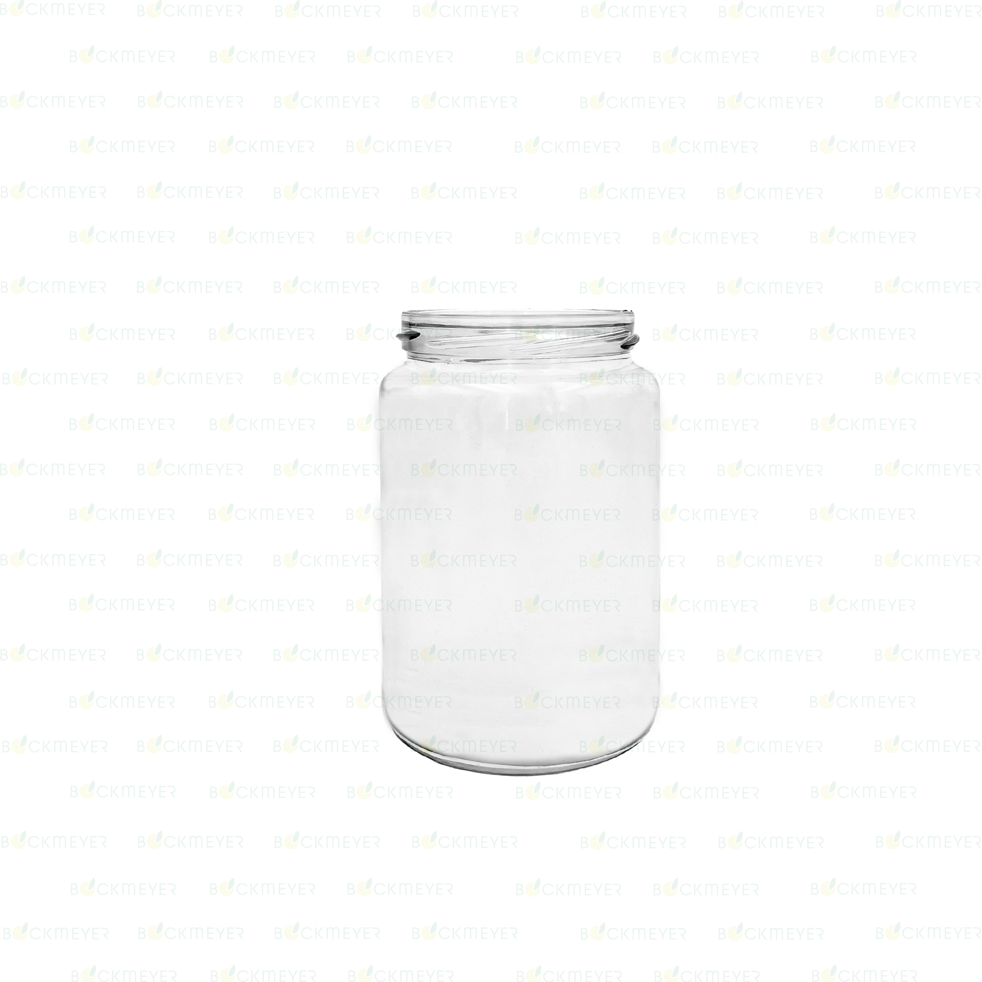 Weithalsglas 770 ml;  weiß