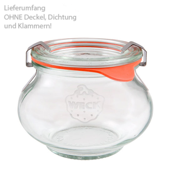 WECK-Schmuckglas 560 ml (OHNE VERSCHLUSS)