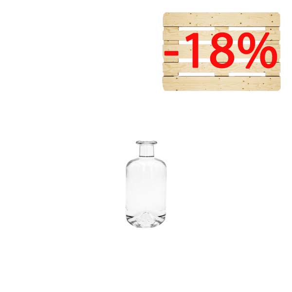 Apothekerflasche| 350ml | weiß | (OHNE VERSCHLUSS) | Palettenartikel