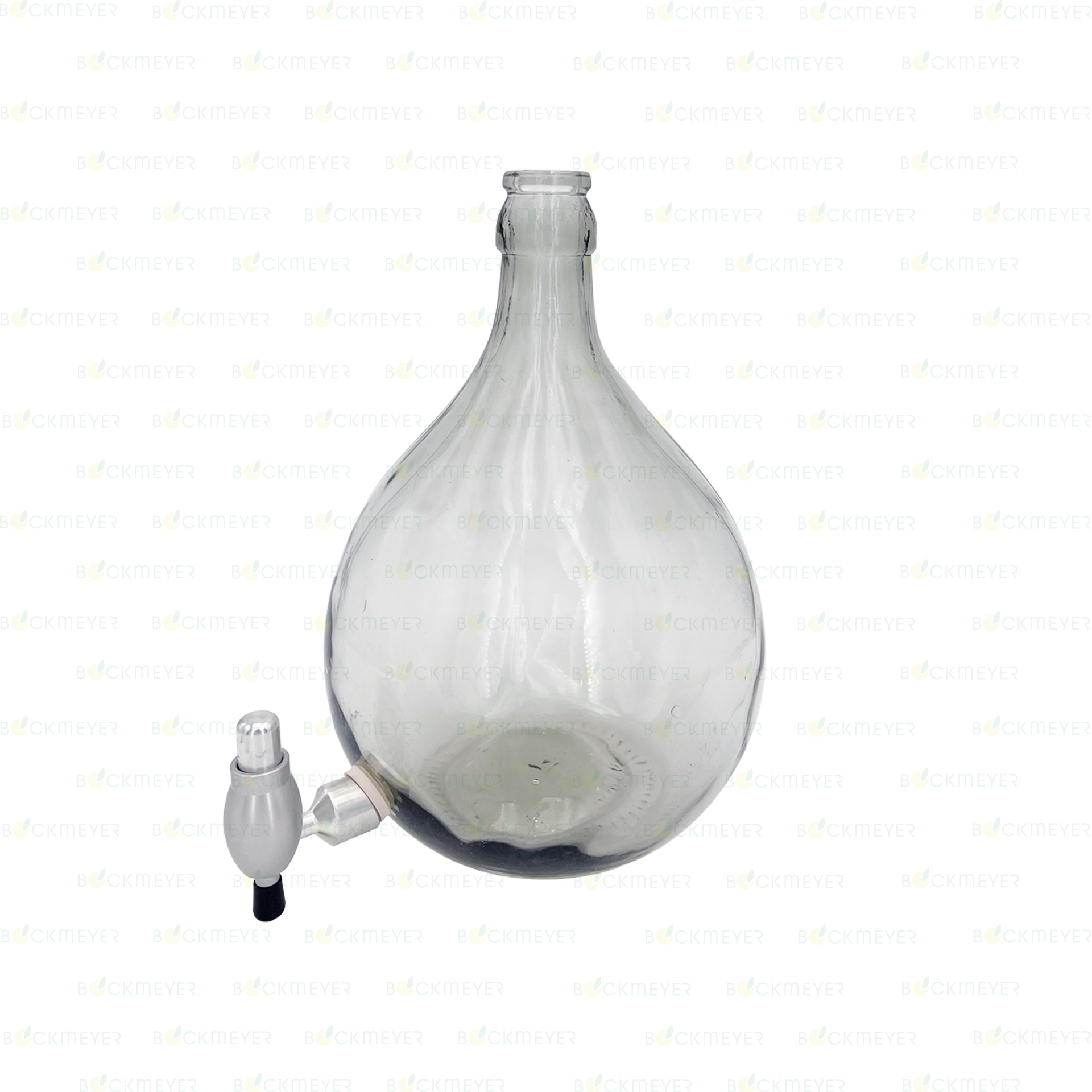 Glasballon 10 Liter mit Ablasshahn Premium (OHNE VERSCHLUSS)