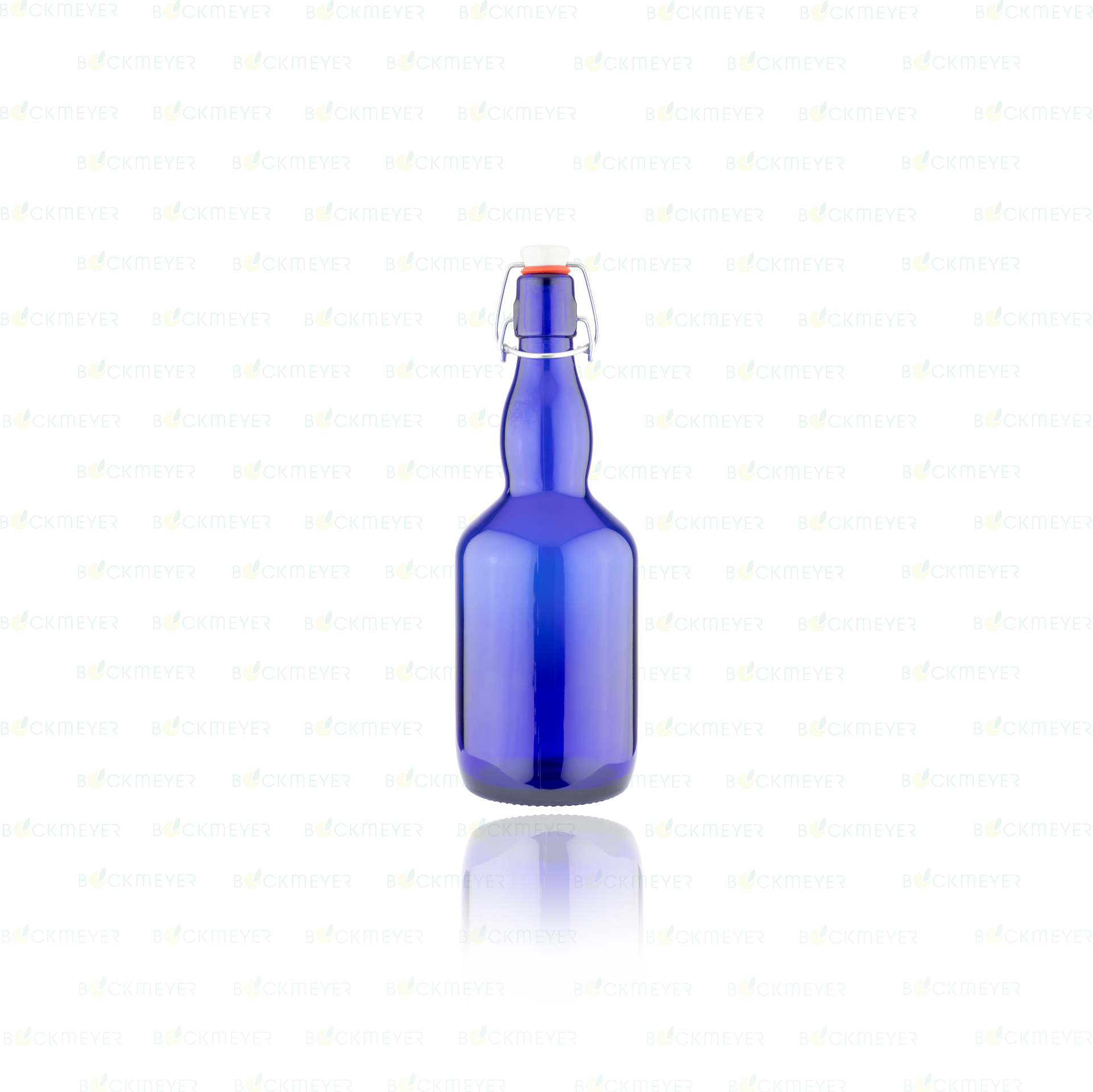 Taschenflasche 750ml in blau (ohne Verschluss)